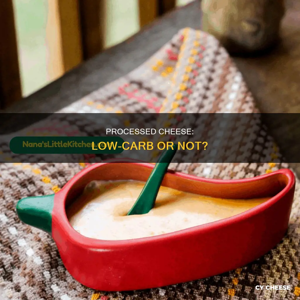is processed cheese low carb