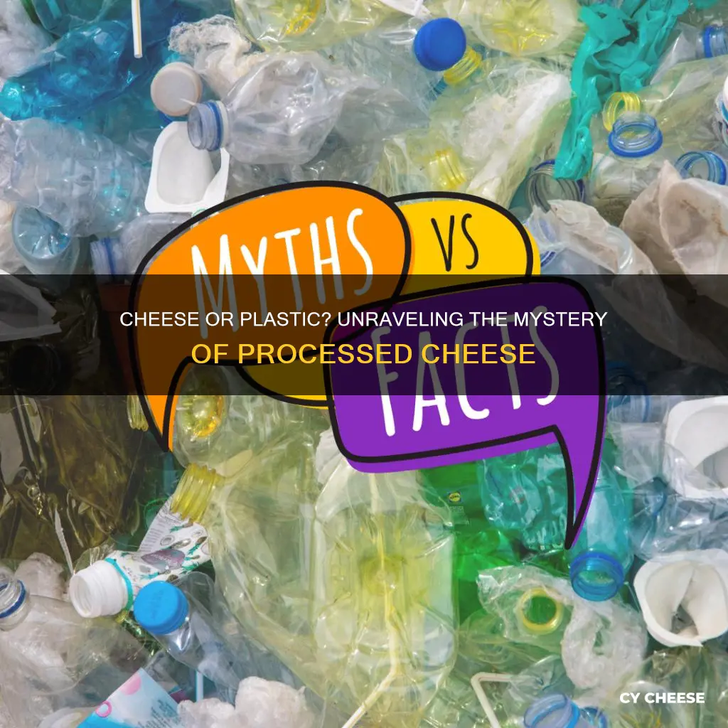 is processed cheese made of plastic