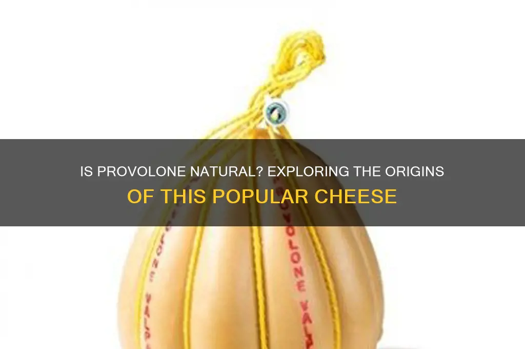 is provolone a natural cheese