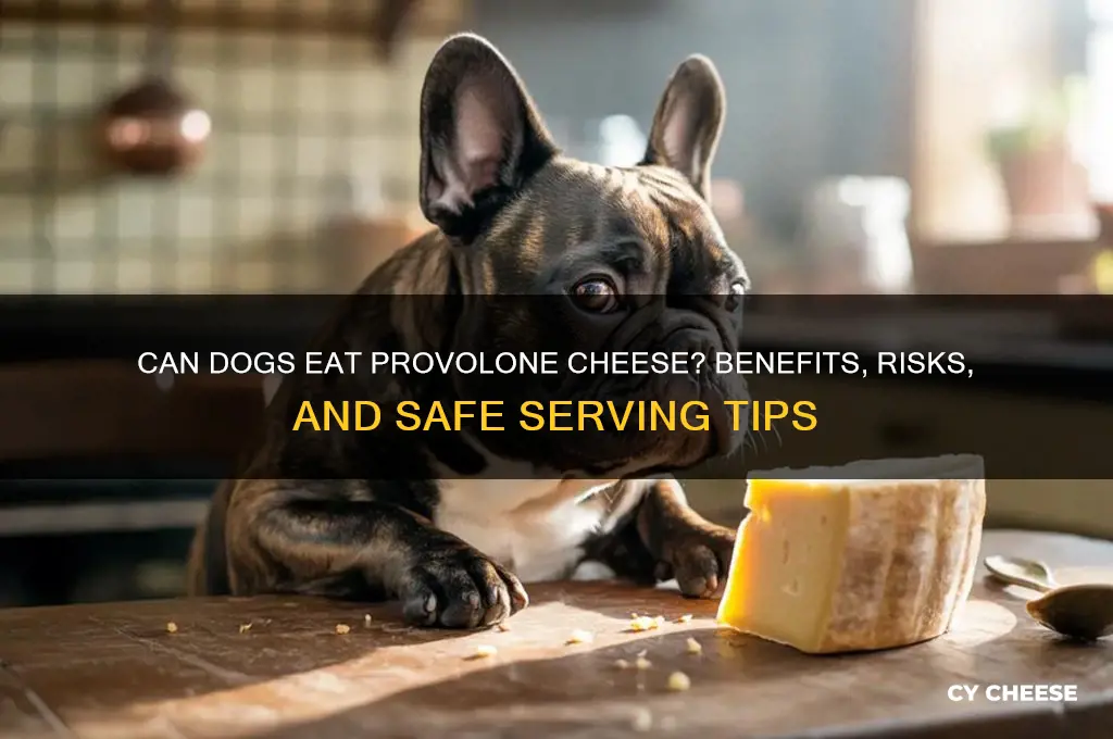 is provolone cheese good for dogs