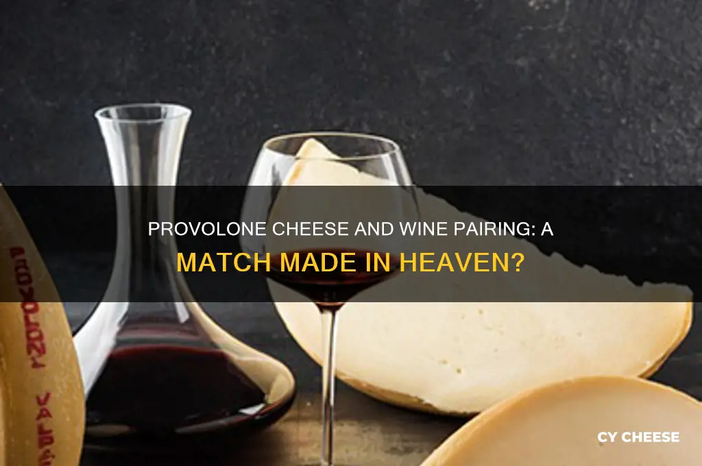 is provolone cheese good with wine