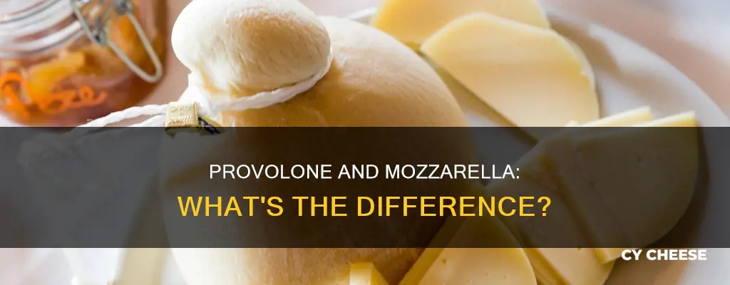 is provolone cheese like mozzarella