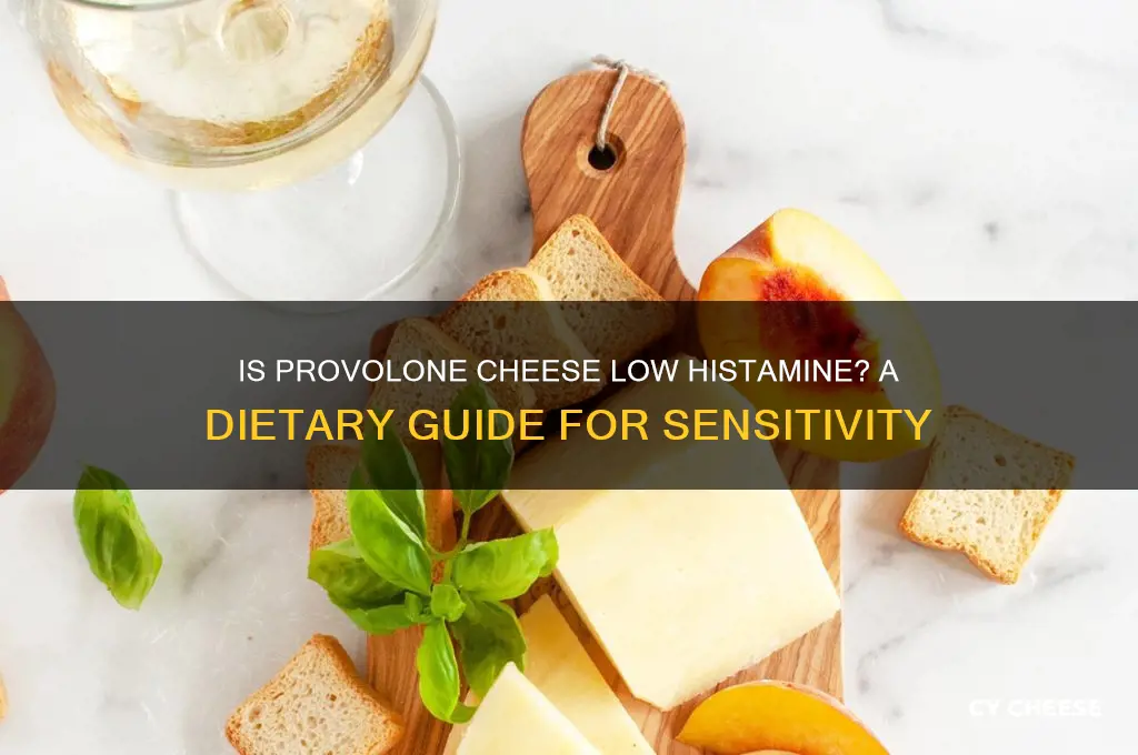 is provolone cheese low histamine