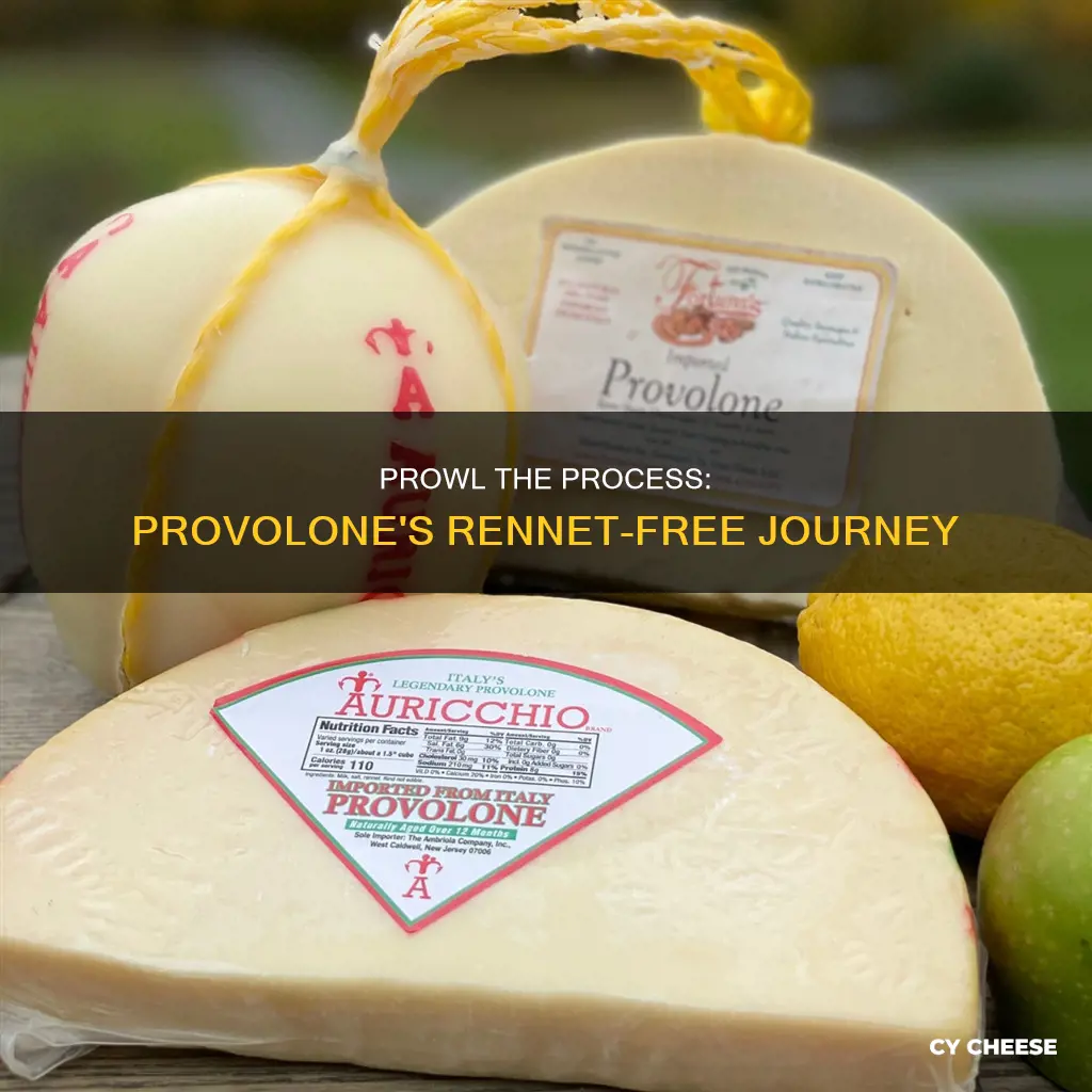 is provolone cheese made with rennet