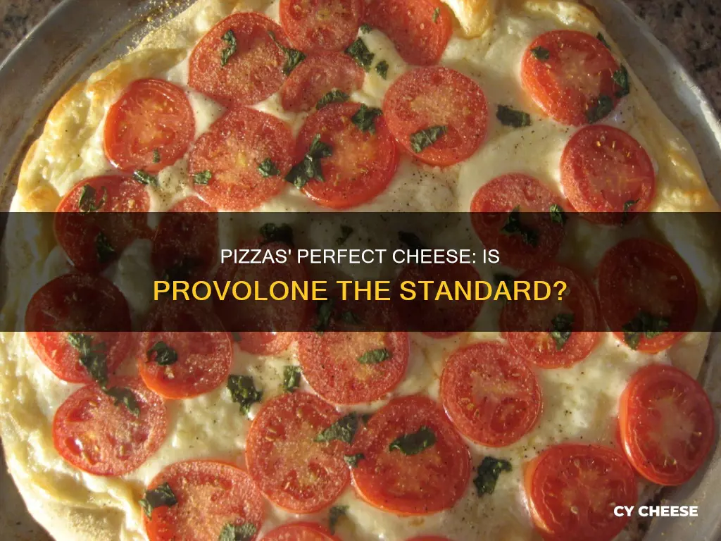 is provolone cheese the standard cheese for pizza