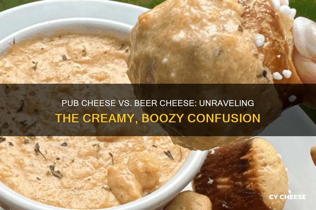 is pub cheese the same as beer cheese