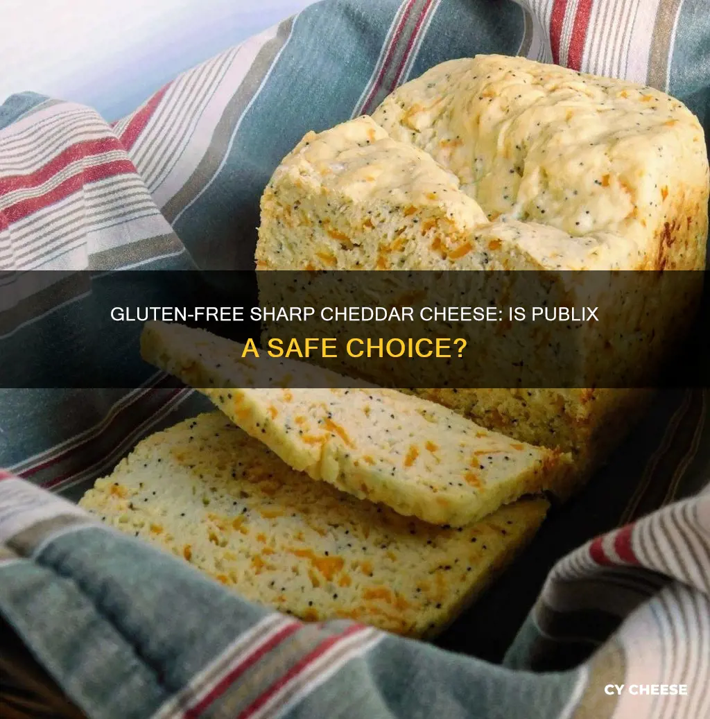 is publix sharp cheddar cheese gluten free