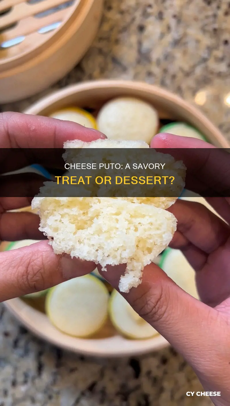 is puto cheese a dessert