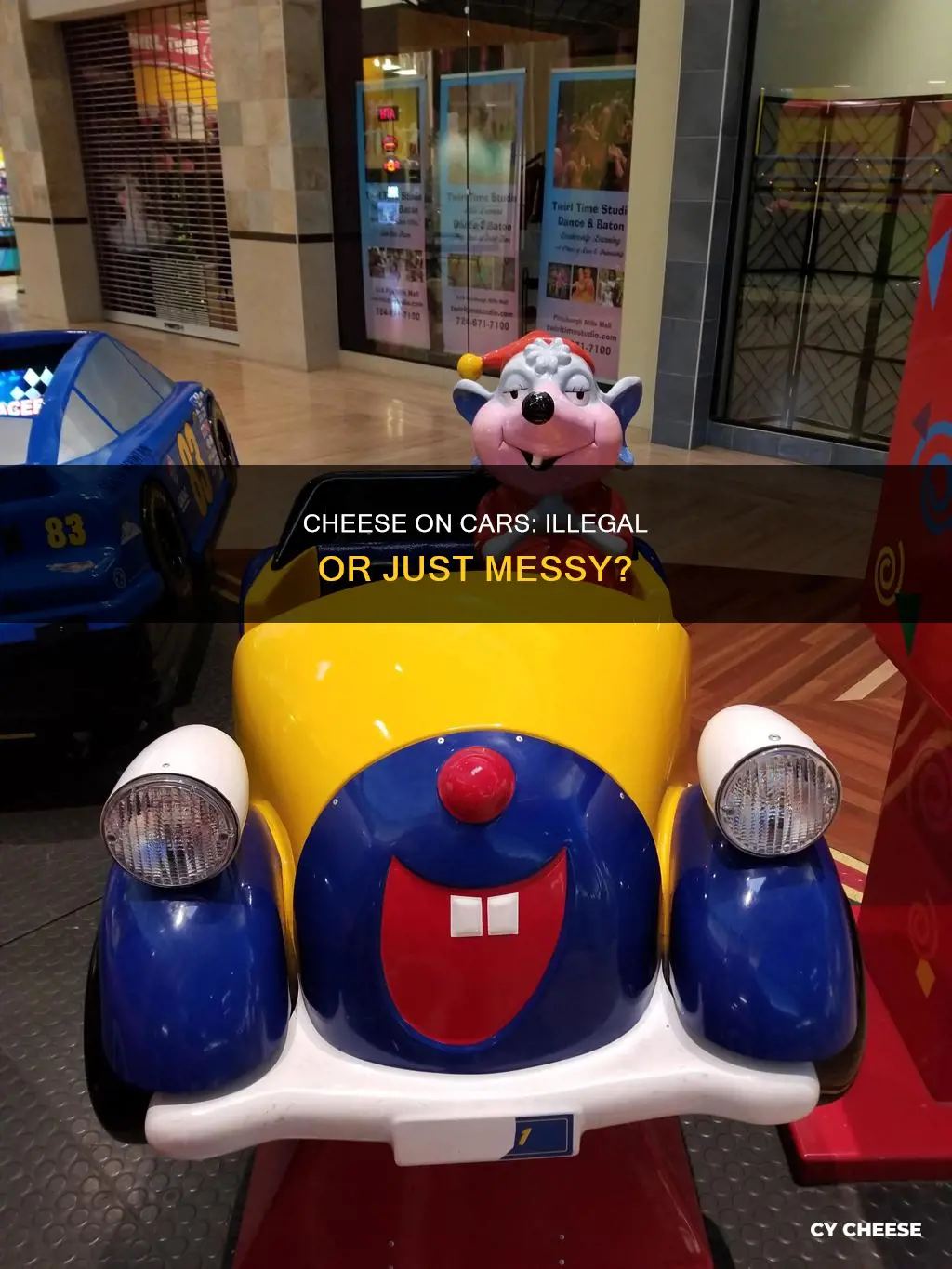 is putting cheese on someone