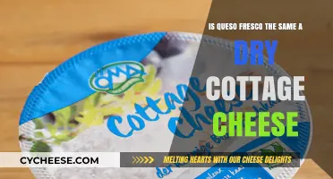 Queso Fresco vs. Dry Cottage Cheese: Unraveling the Dairy Difference