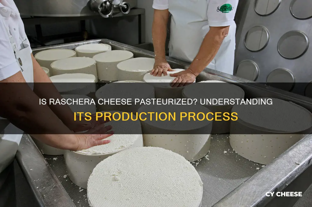 is raschera cheese pasteurized