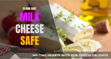 Goat Milk Cheese: Safe to Eat Raw?