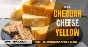 Cheddar Cheese: Why is it Yellow?