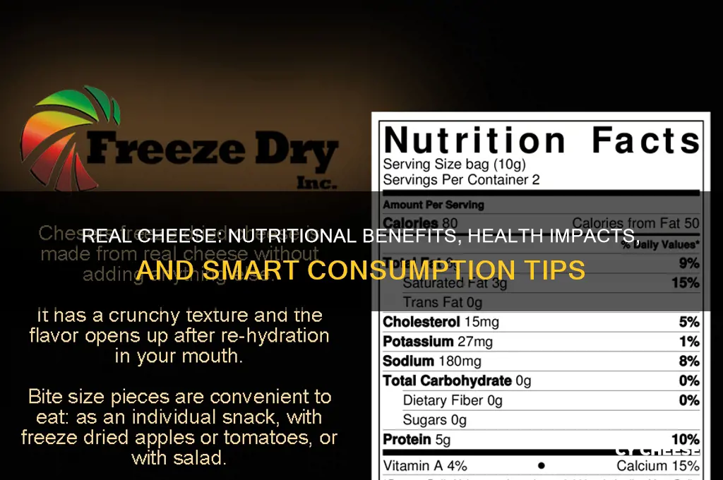 is real cheese good for you