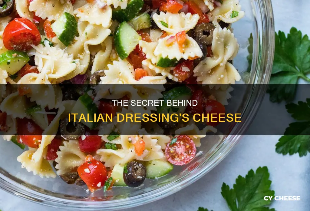 is real parmasan cheese used in iltlian dressing