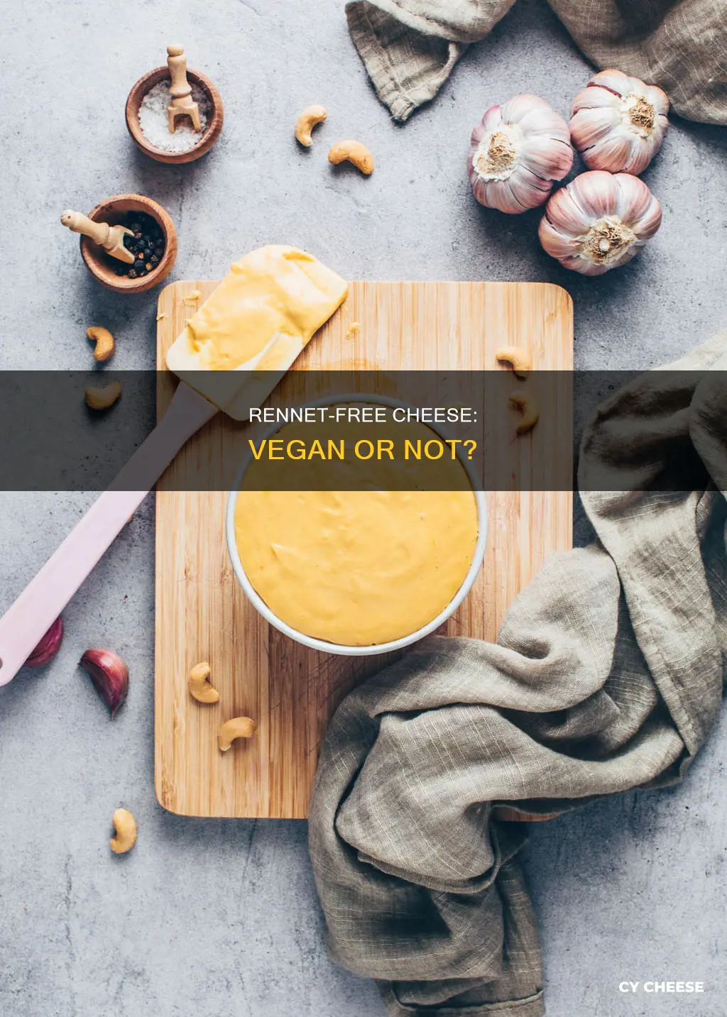 is rennet free cheese vegan