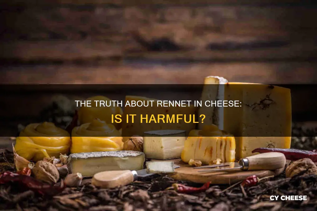 is rennet in cheese bad for you