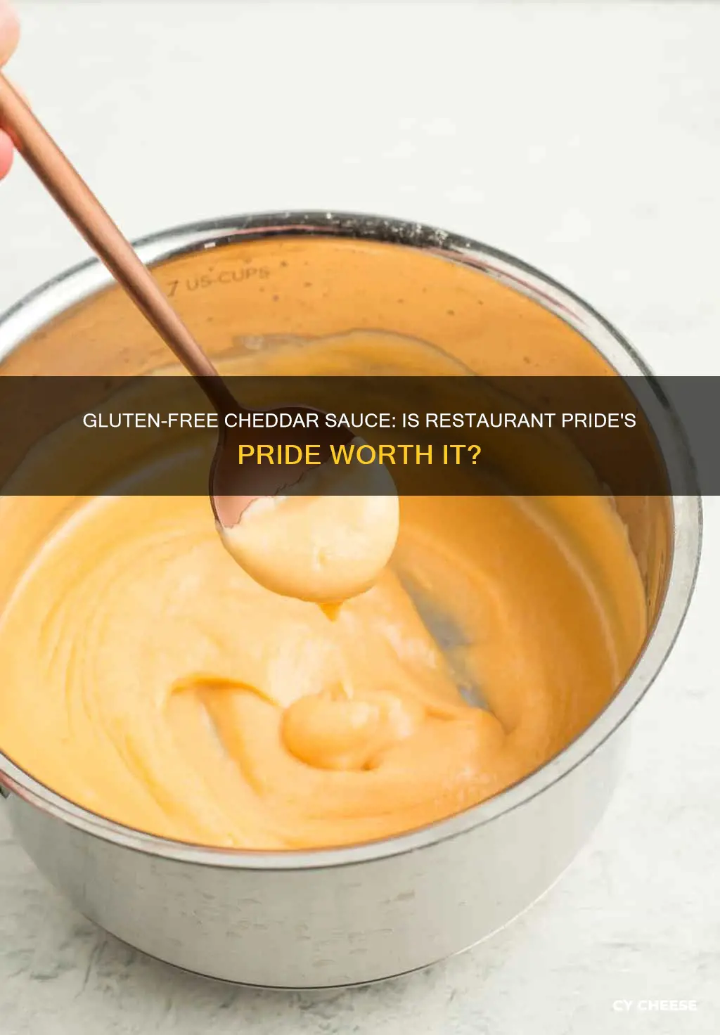 is restaurans pride aged cheddar cheese sauce gluten free