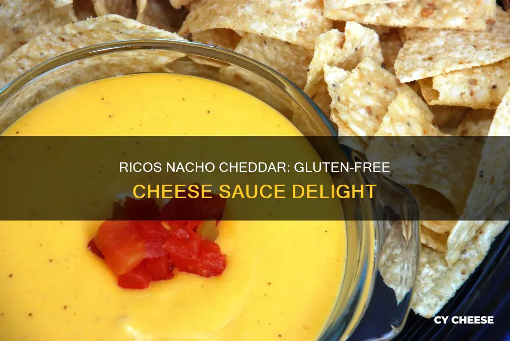 is ricos gourmet nacho cheddar cheese sauce gluten free