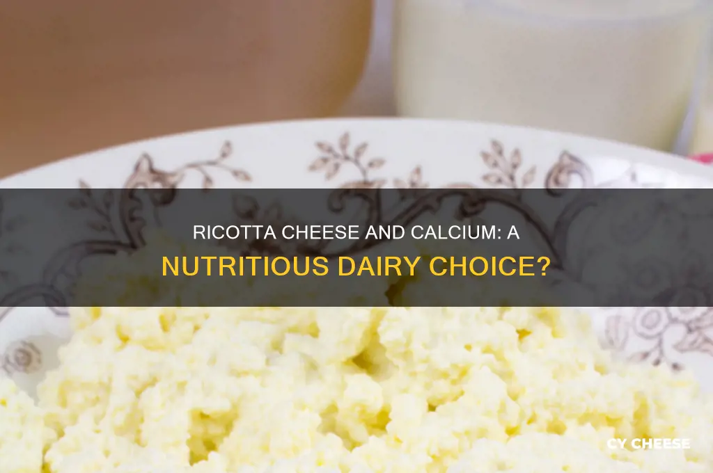 is ricotta cheese a good source of calcium