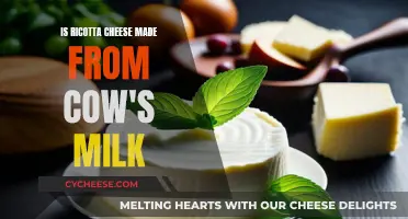 Ricotta Cheese: Cow Milk's Delicious Transformation