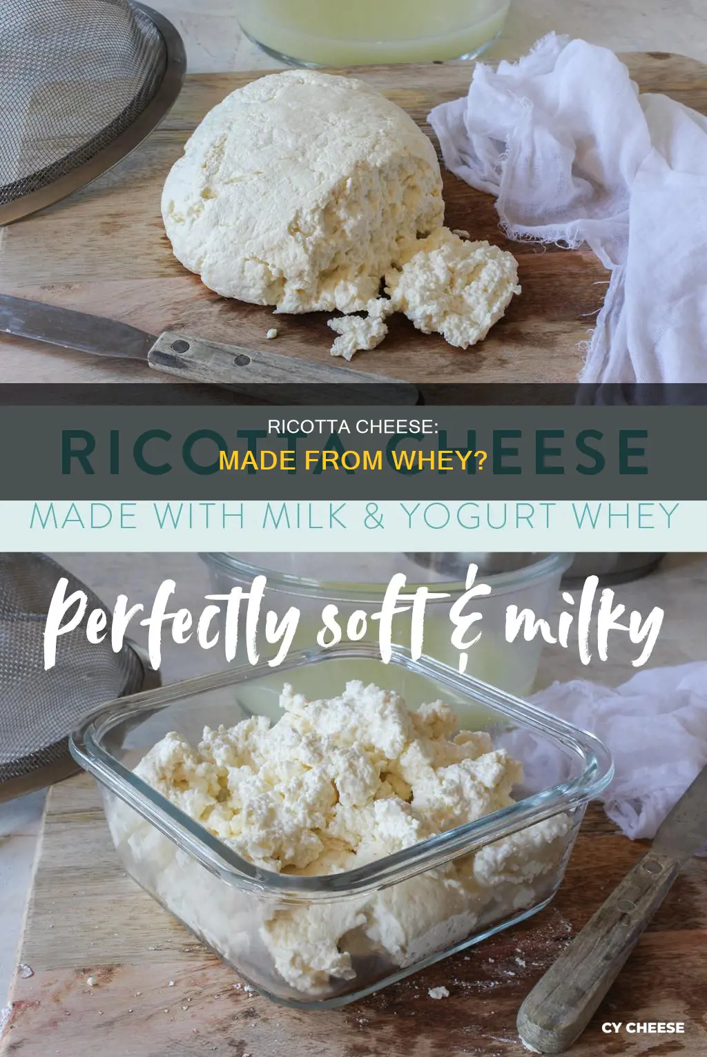 is ricotta cheese made from whey