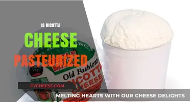 Is Ricotta Cheese Pasteurized? Understanding Safety and Production Methods