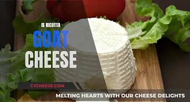 Goat Cheese and Ricotta: What's the Difference?