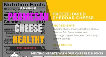 Romano vs Parmesan: Which Cheese is Healthier?