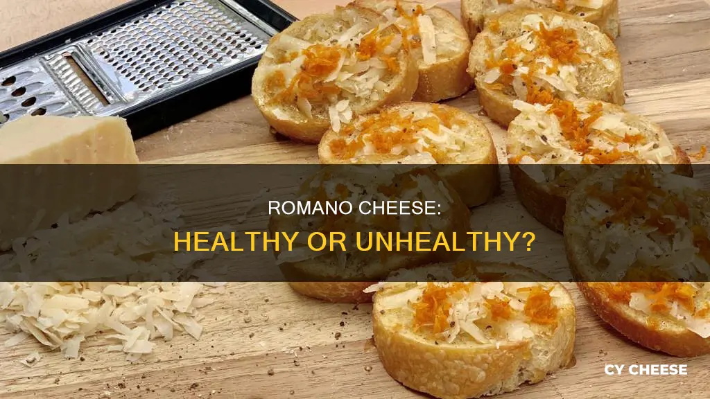 is romano cheese healthy