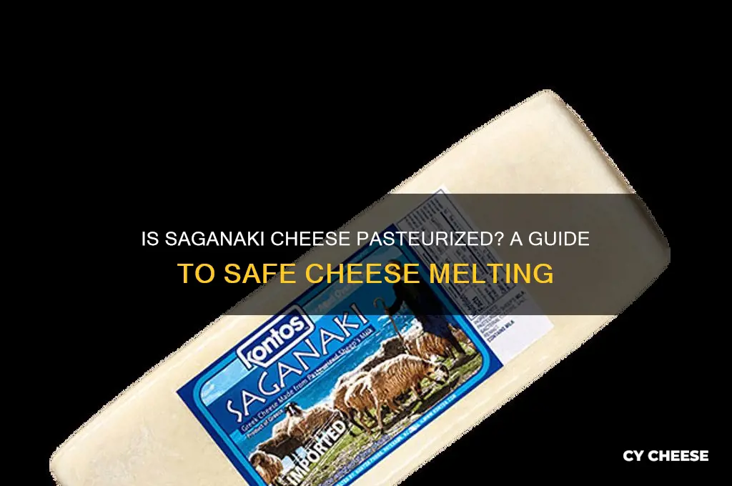 is saganaki cheese pasteurized
