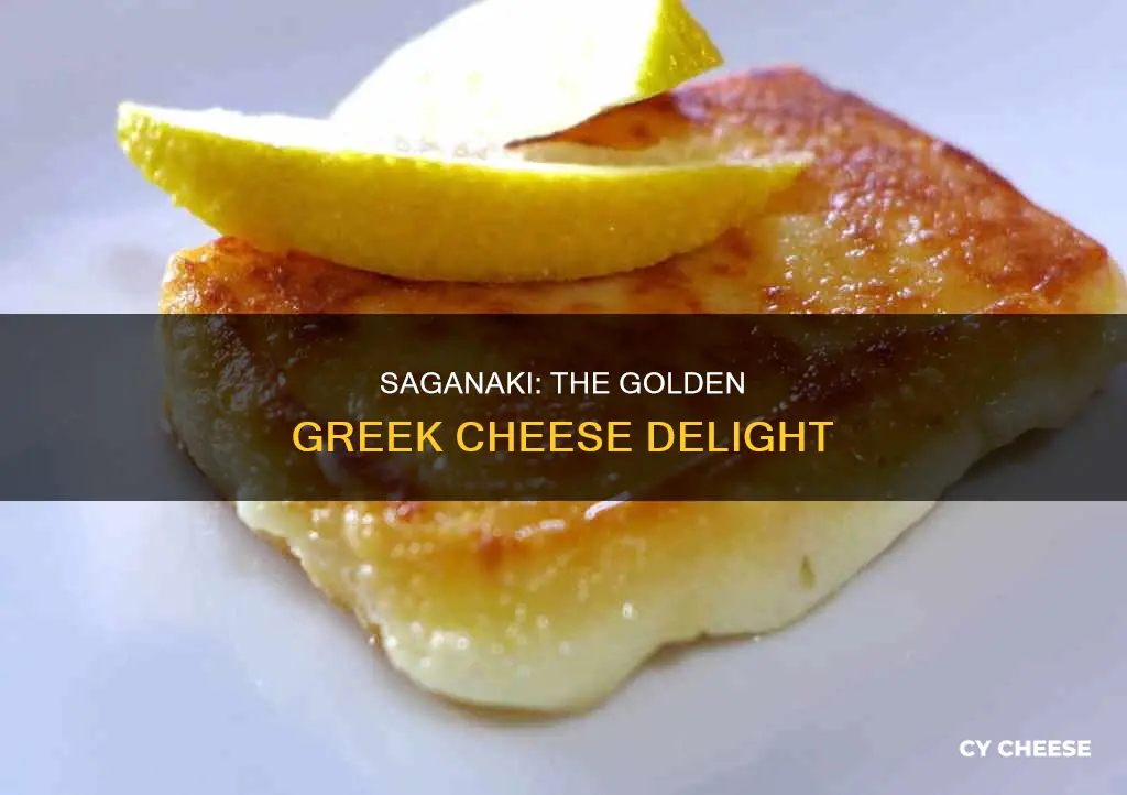 is saganaki goat cheese