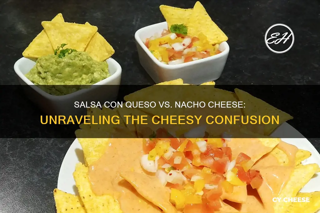 is salsa con quesco the same as nacho cheese