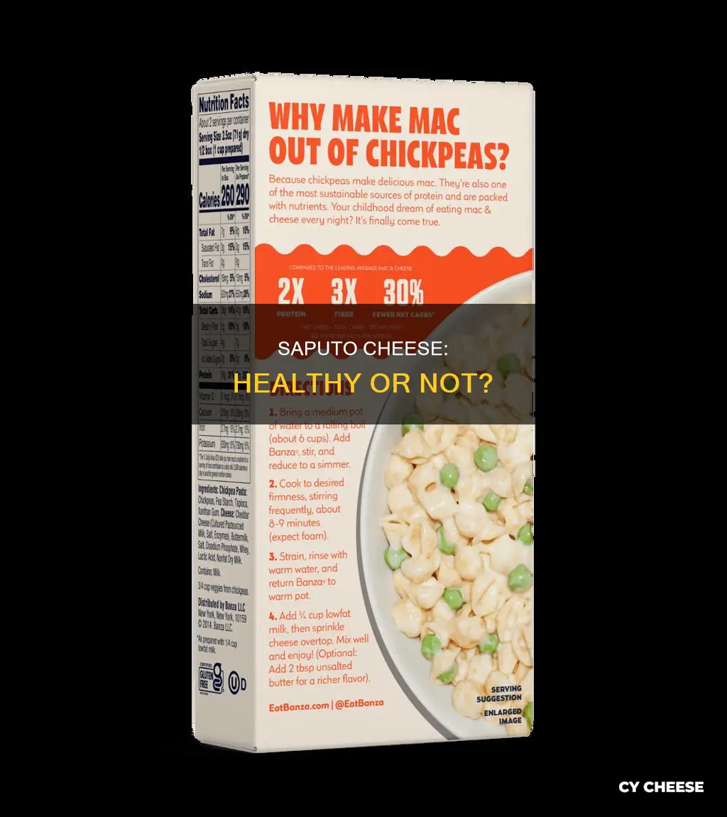 is saputo cheese healthy