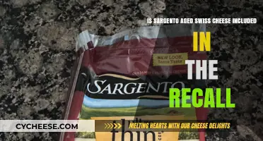 Sargento Aged Swiss Cheese: Recall Status