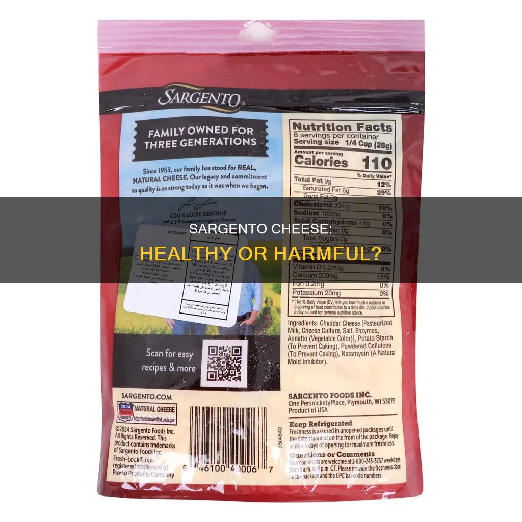 is sargento cheese healthy