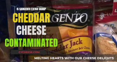 Sargento Recall: Extra Sharp Cheddar Contamination Alert