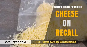 Sargento Reduced Fat Mexican Cheese Recall: What You Need to Know