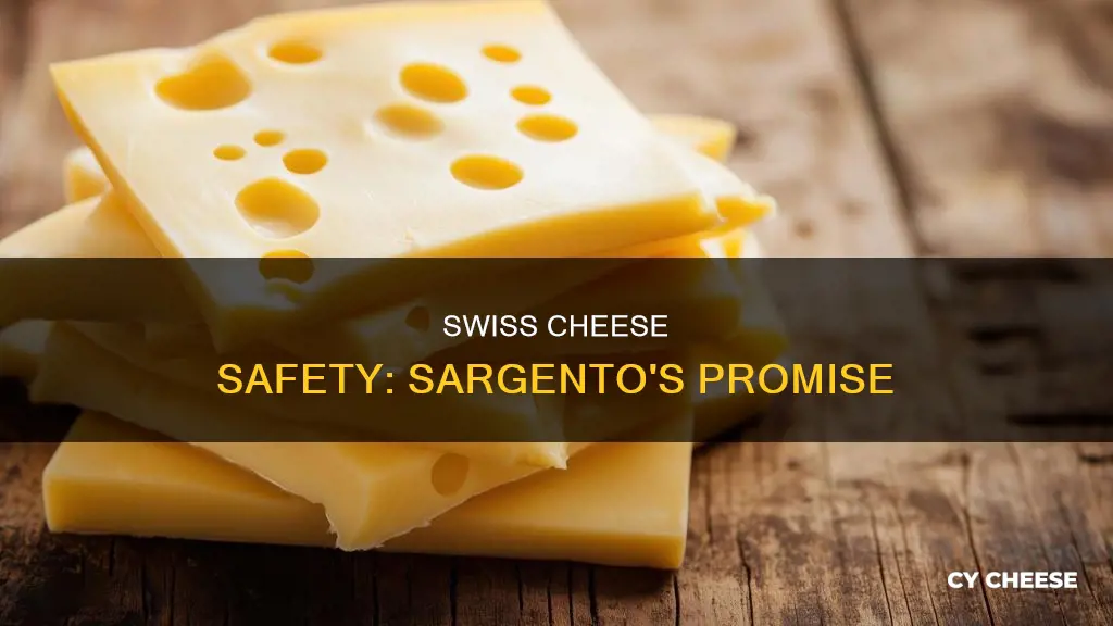 is sargento swiss cheese safe