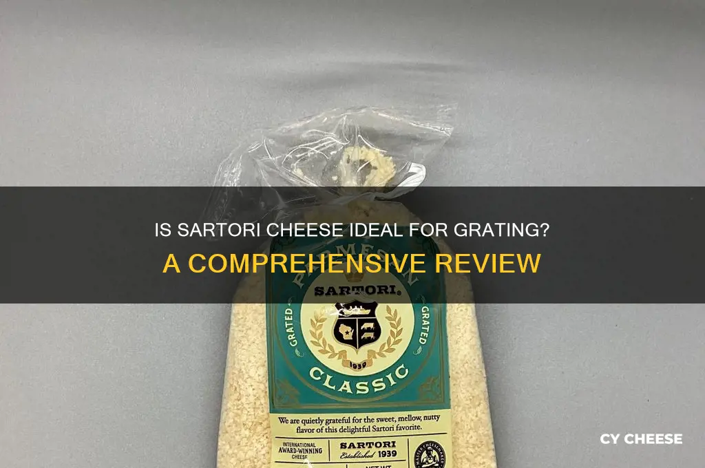 is sartori cheese grating cheese