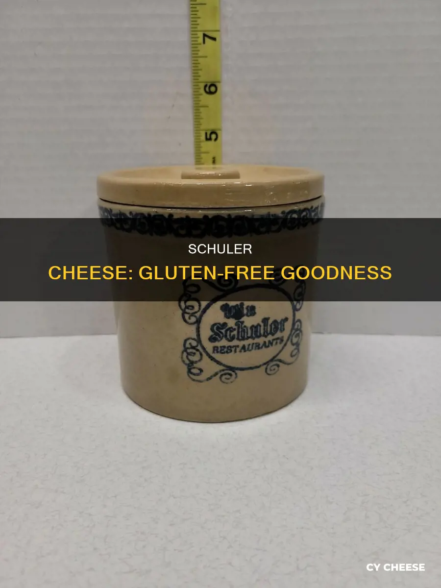 is schuler cheese gluten free