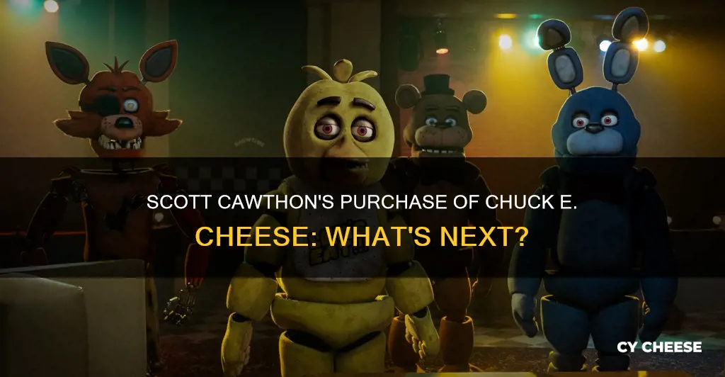 is scott cawthon buying chuck e cheese