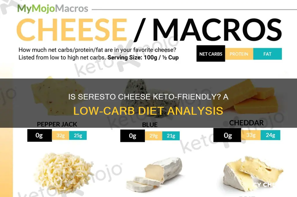 is seresto cheese keto friendly