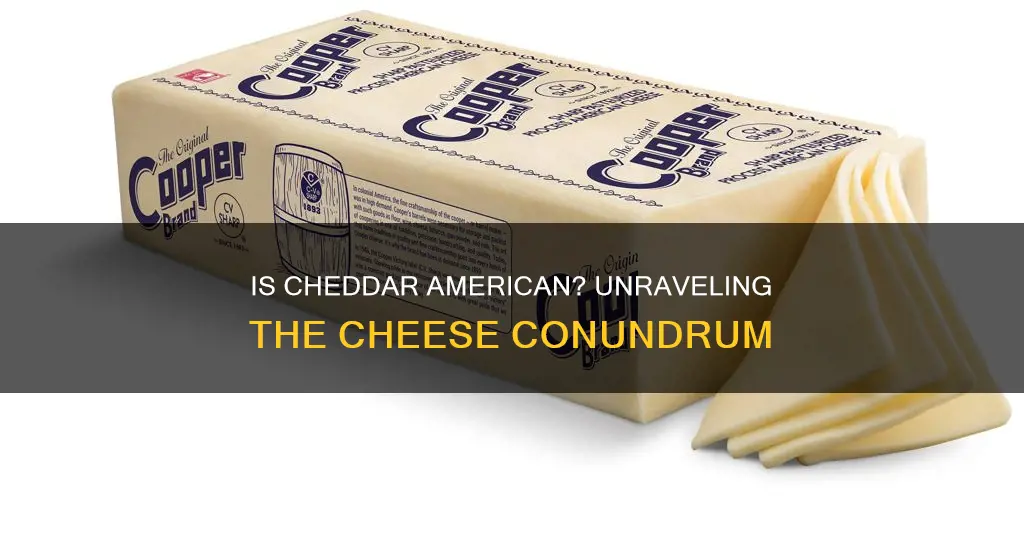 is sharp cheddar american cheese