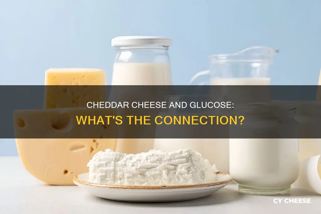 is sharp cheddar cheeses hihh glu cose