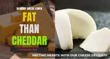 Comparing Fat Content: Is Sharp Cheese Healthier than Cheddar?