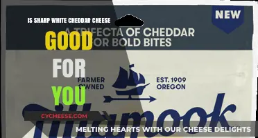 Sharp White Cheddar Cheese: Health Benefits and Nutritional Insights