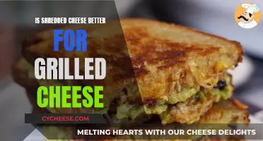 Grilled Cheese: Shredded vs Unshredded