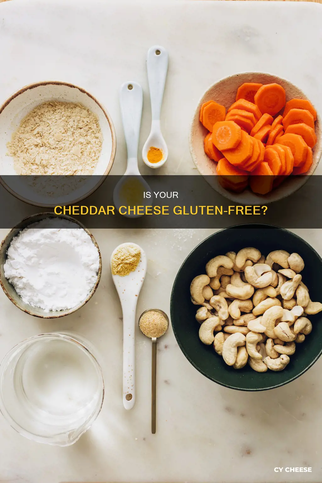 is shredded sharp cheddar cheese gluten free