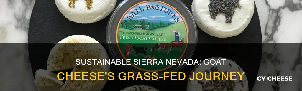 is sierra nevada goat cheese grass fed